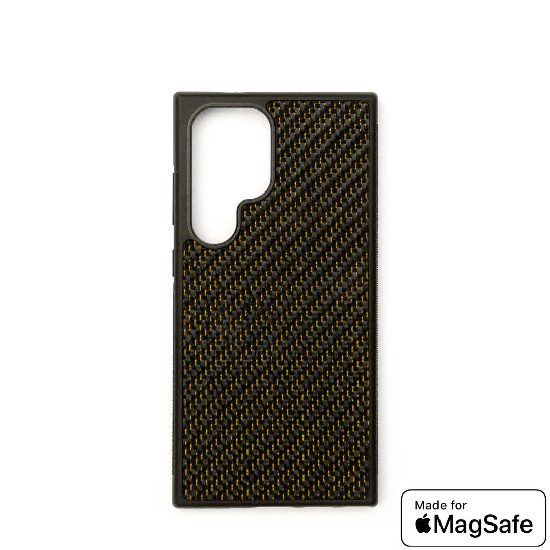 Samsung S Model ClassicArmor™ - Gold Carbon with MagSafe