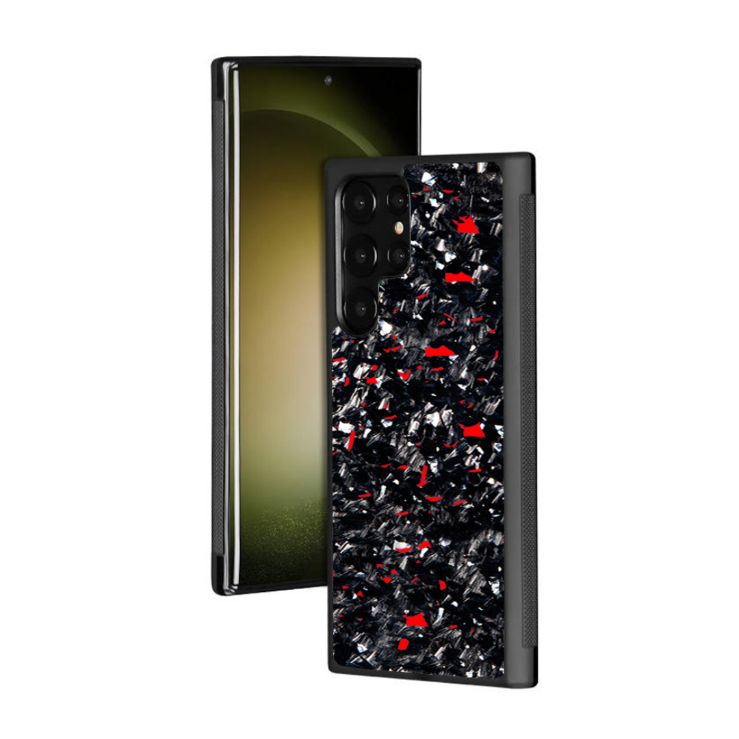 Real Red Forged Carbon Fiber Phone Case | Samsung